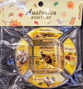 Australia Souvenir Metal Ash Tray