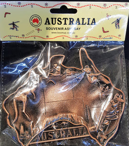 Australia Souvenir Metal Ash Tray