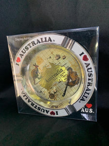 Australia Souvenir Metal Ash Tray