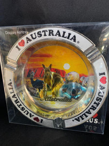 Australia Souvenir Metal Ash Tray